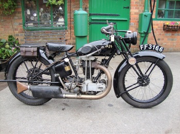1930 349cc AJS Model R6